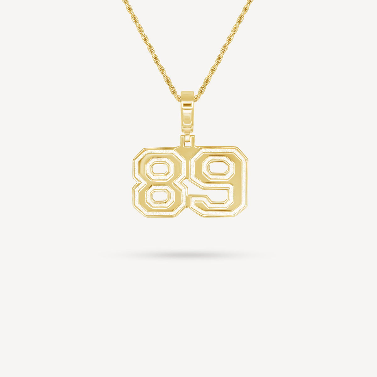 Gold Presidents Pendant and Chain - #89 Luke Beard