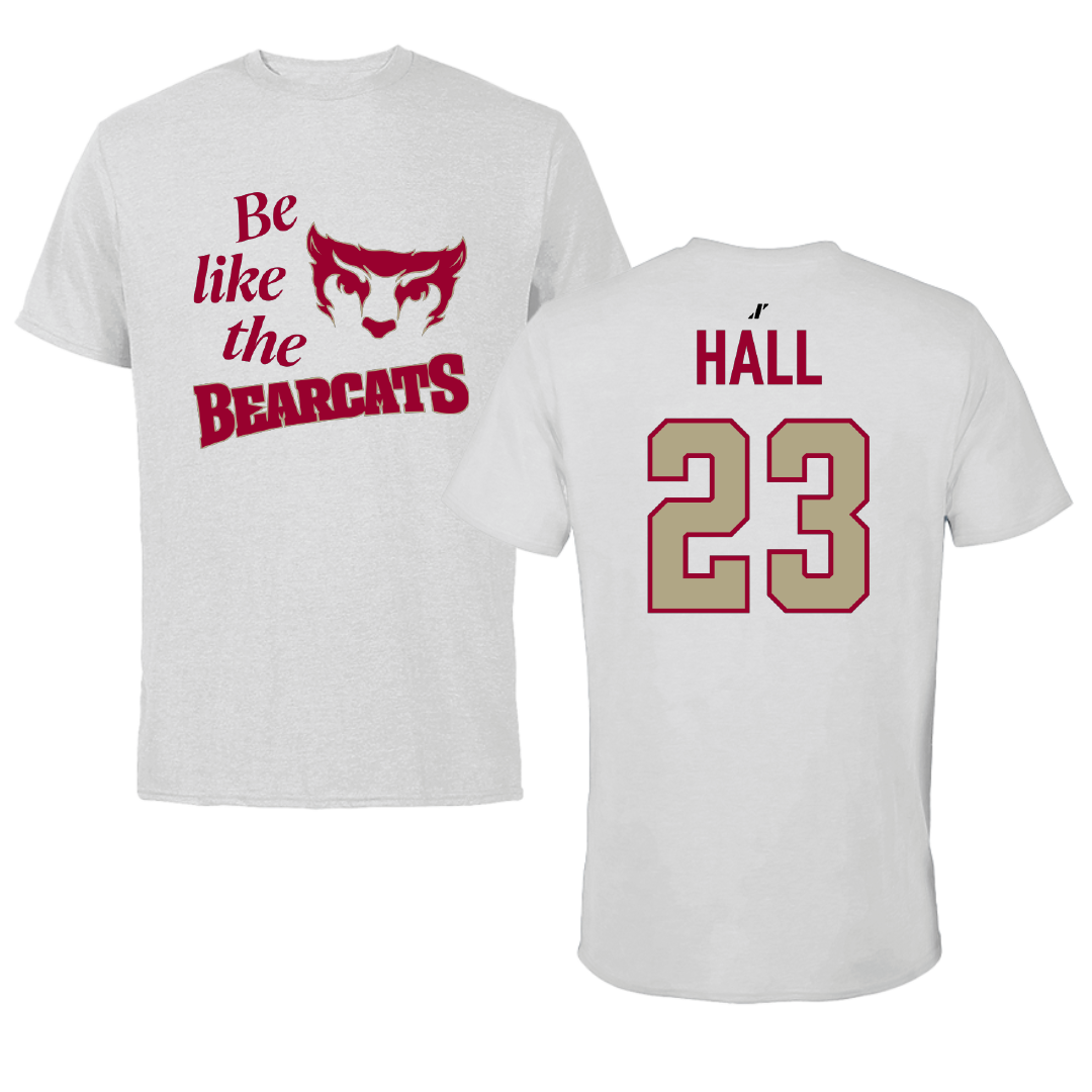Willamette University Basketball (M) Light Gray Be Like Us Tee - #23 Gavin Hall