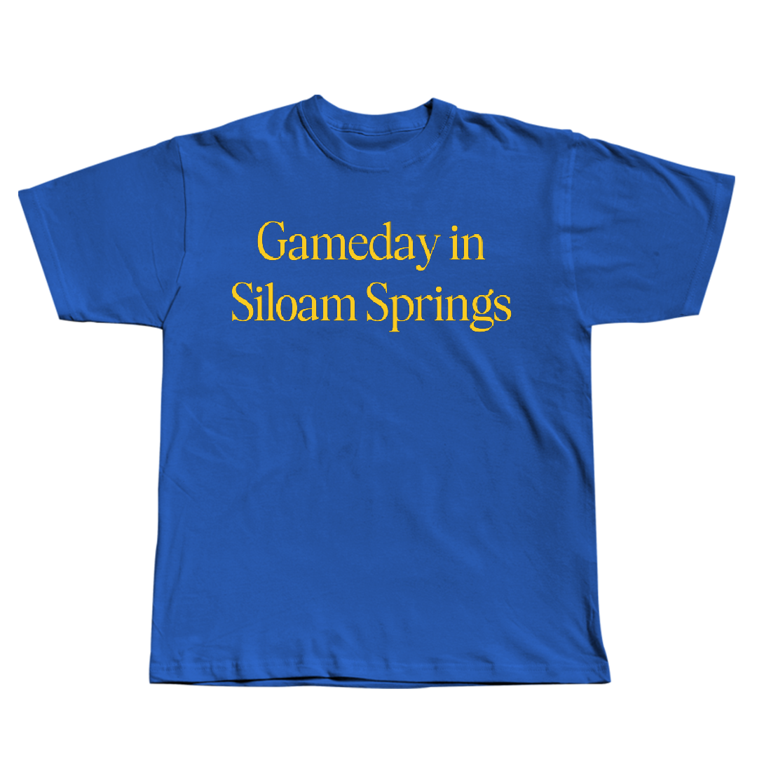 John Brown University Tennis (W) Blue Gameday Tee - Kaiya Dobson