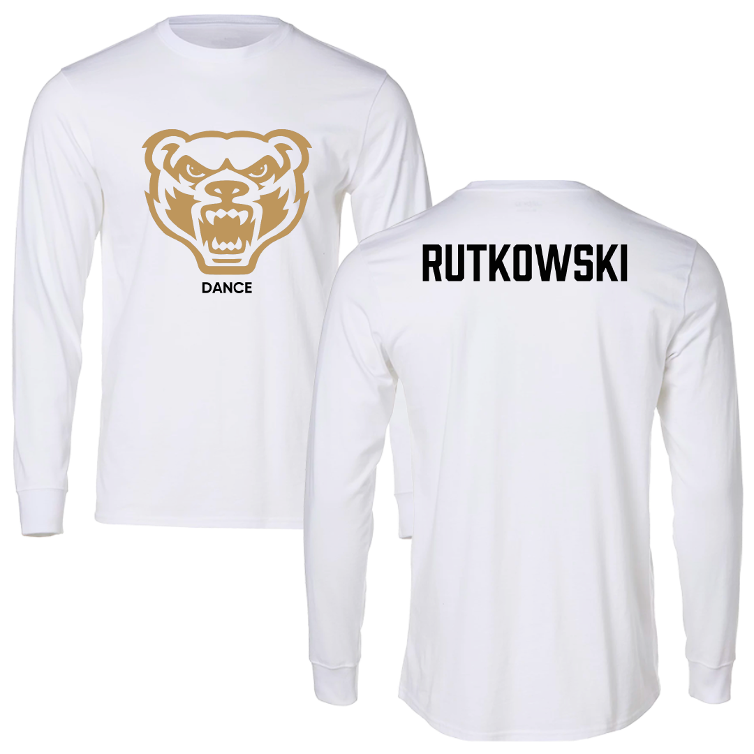 Oakland University Dance White Long Sleeve - Isabella Rutkowski