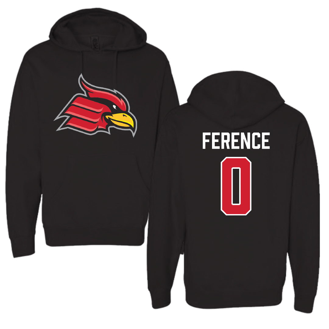 Wheeling University Baseball Black Hoodie - #0 Keaton Ference
