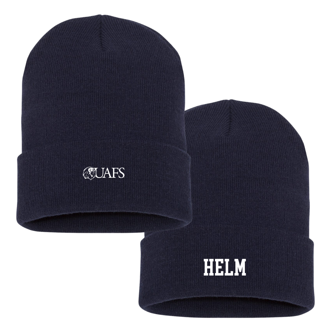University of Arkansas-Fort Smith Baseball Navy Beanie - #3 Jordon Helm