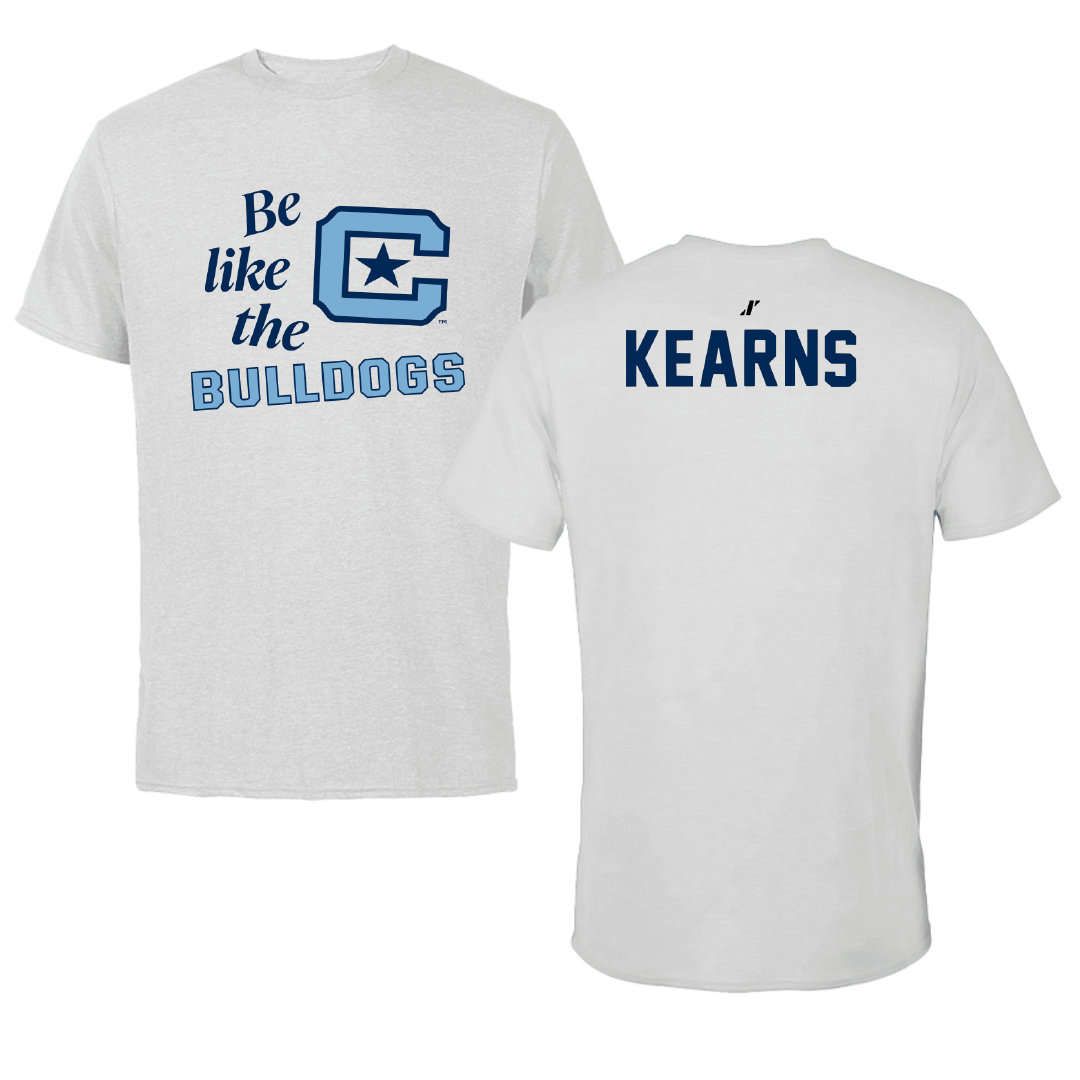 The Citadel Wrestling Light Gray Be Like Us Performance Tee - Parker Kearns