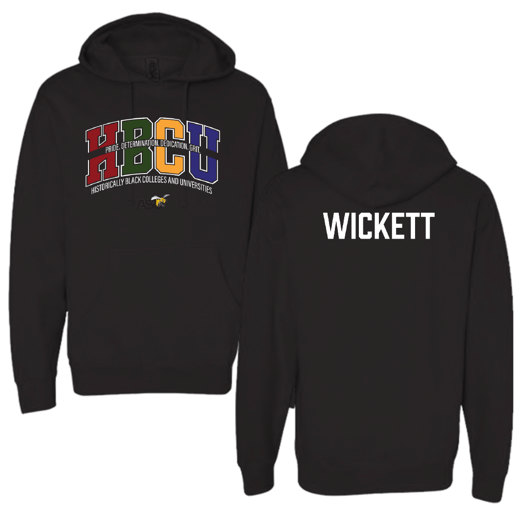 Alabama State University TF and XC Black HBCU Hoodie - Taliah Wickett