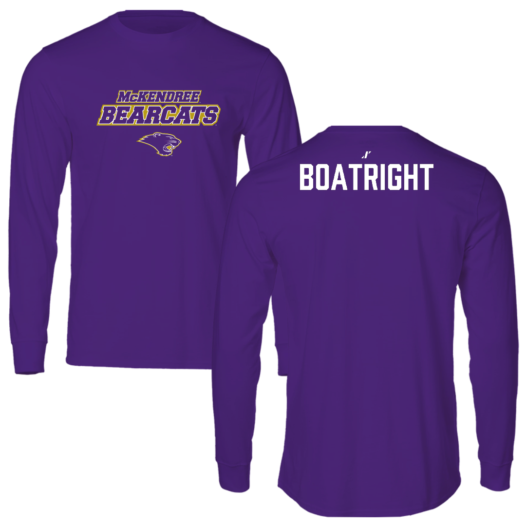 McKendree University Bowling Purple General Long Sleeve - Jensen Boatright