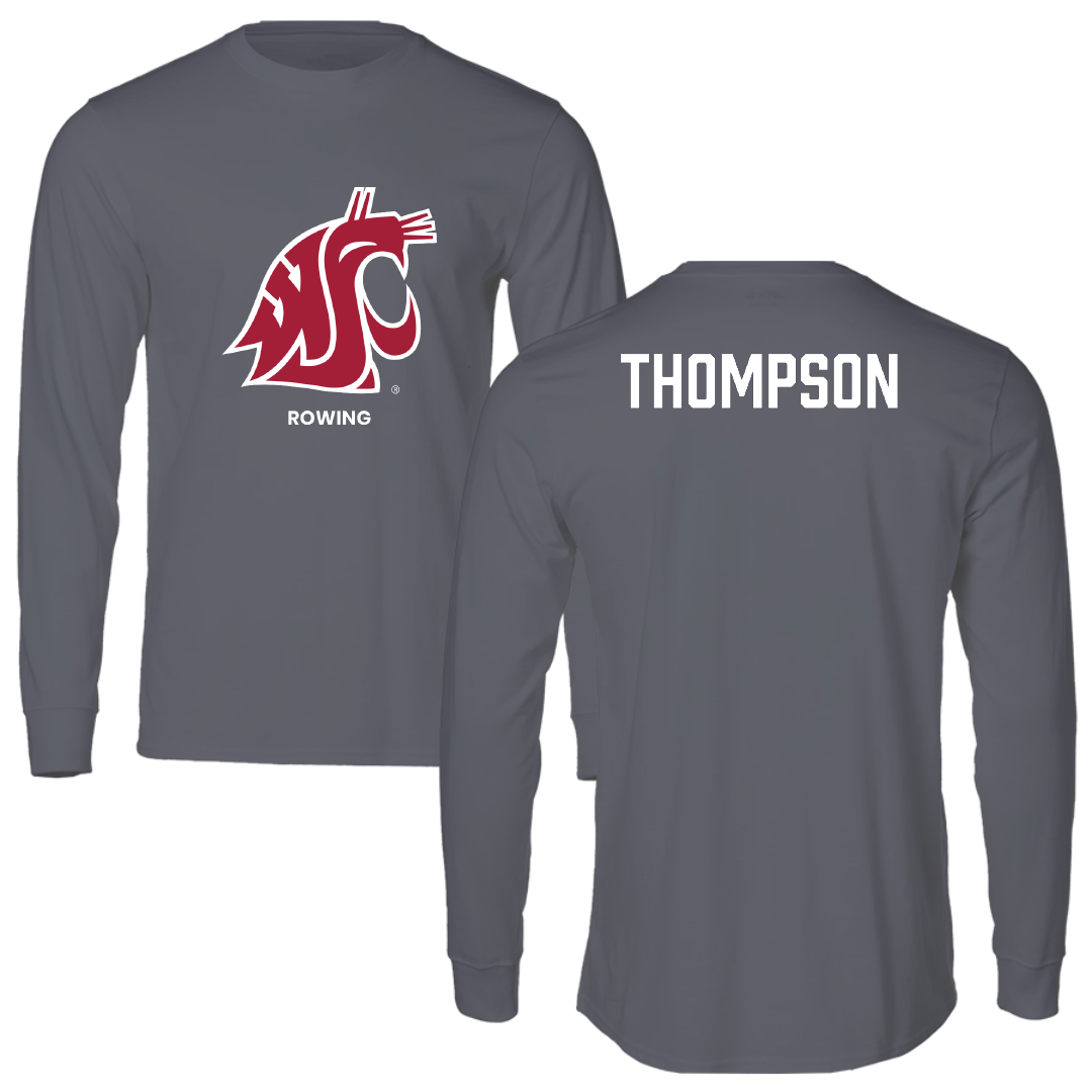 Washington State University Rowing (W) Dark Gray Long Sleeve - Harriet Thompson