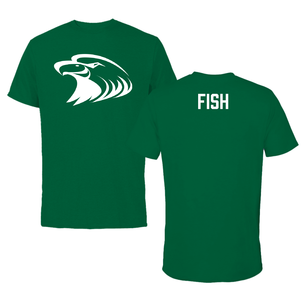 Central Methodist University Wrestling Green Tee - Keeleigh Fish