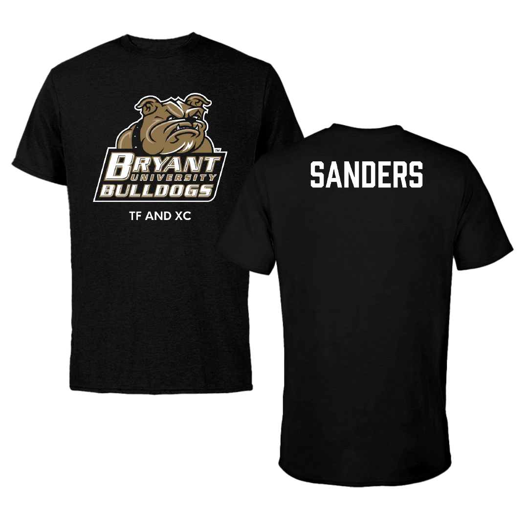 Bryant University TF and XC Black Performance Tee - Sarina Sanders