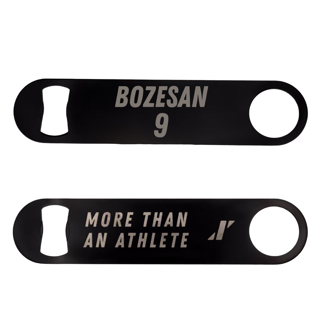 Soccer Black Bottle Opener - #9 Fabio Bozesan