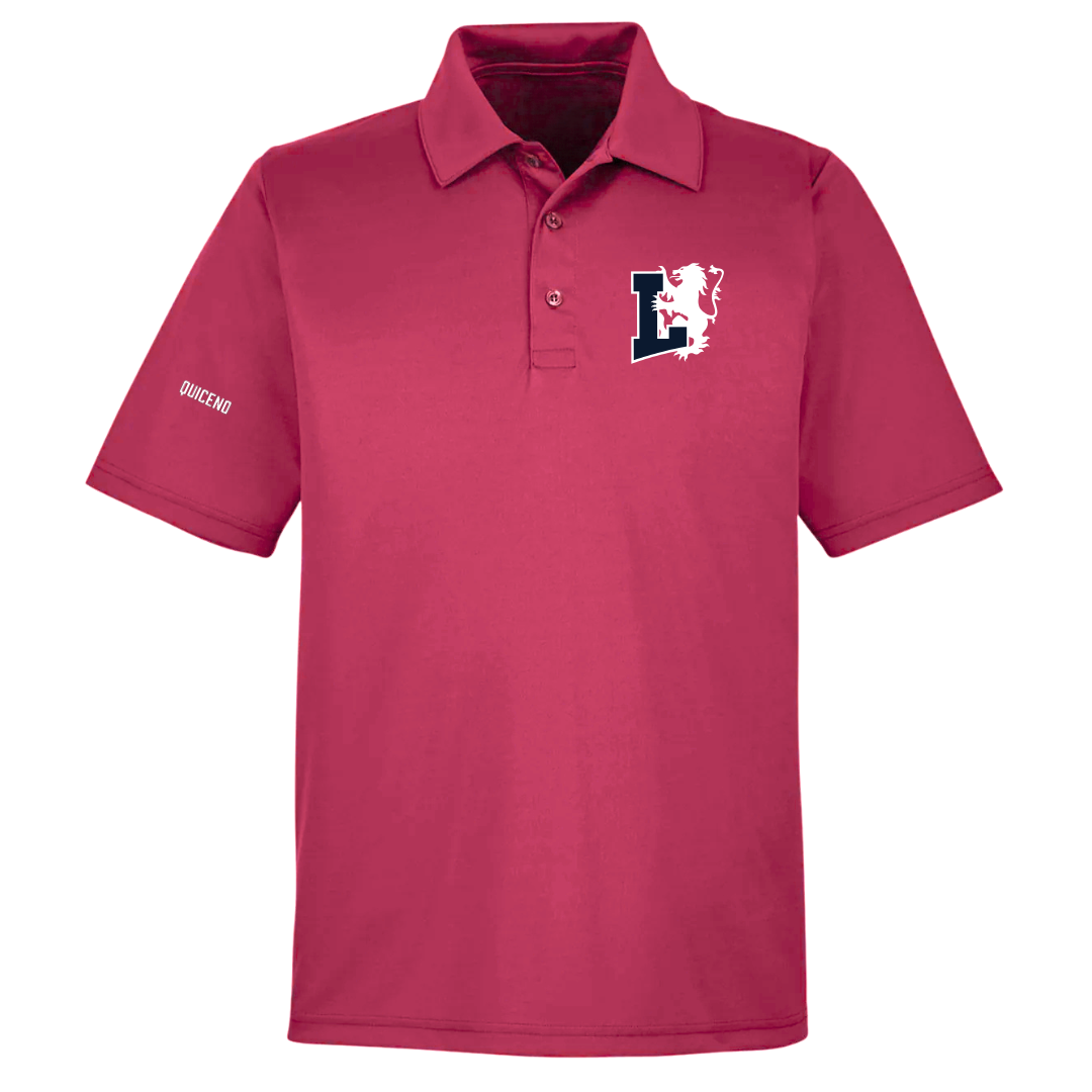 Lyon College Soccer (M) Cardinal Polo - Jacob Quiceno