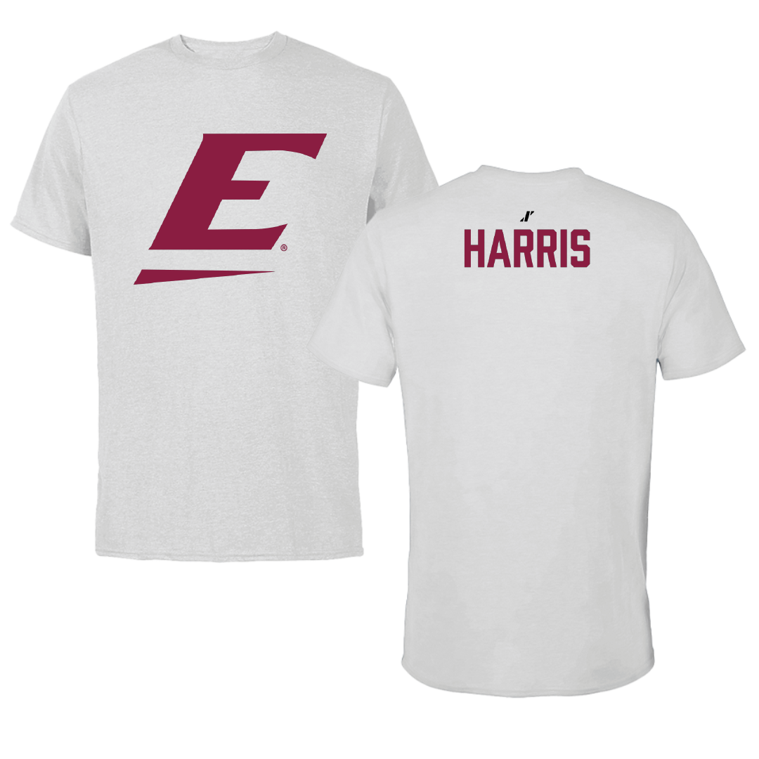Eastern Kentucky University Tennis Light Gray Performance Tee - Priya Harris
