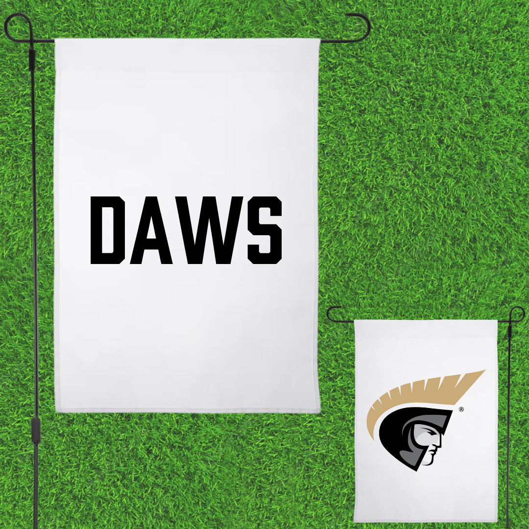 Anderson University (South Carolina) Golf White Garden Flag - Julian Daws