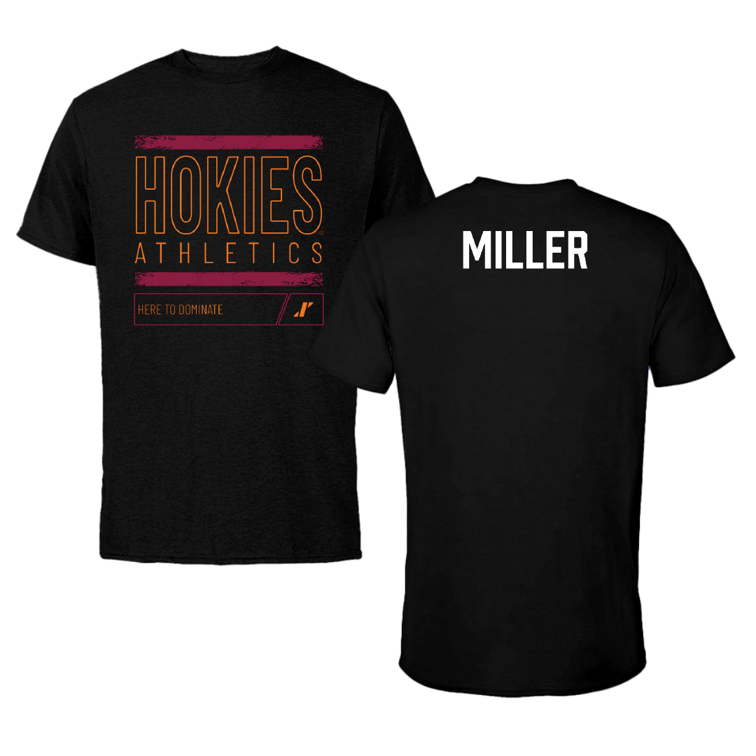 Virginia Tech Cheer Black Dominate Tee - Payton Miller