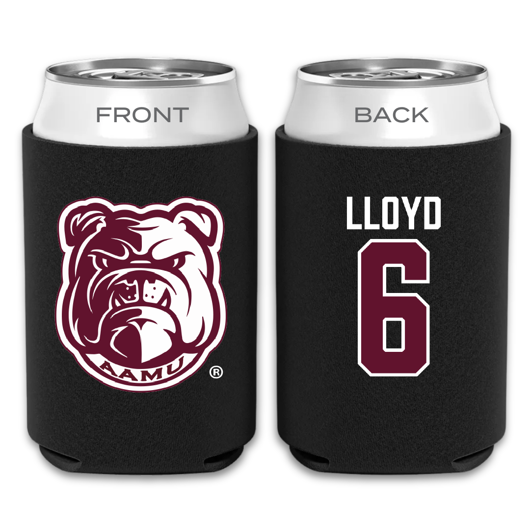 Alabama A&M University Baseball Black Can Cooler - #6 Mekhi Lloyd