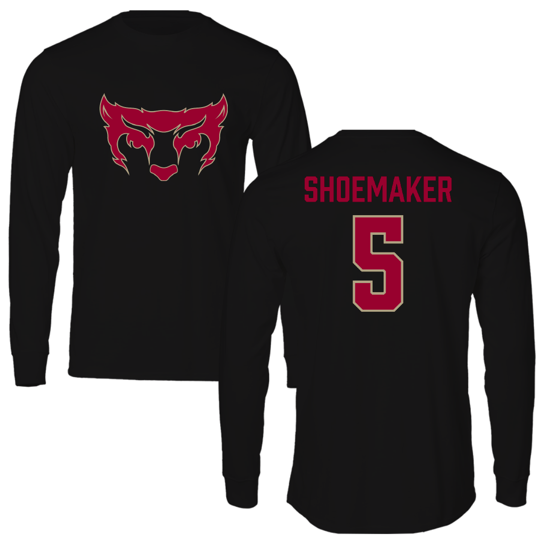Willamette University Basketball Black Long Sleeve - #5 Syd Shoemaker