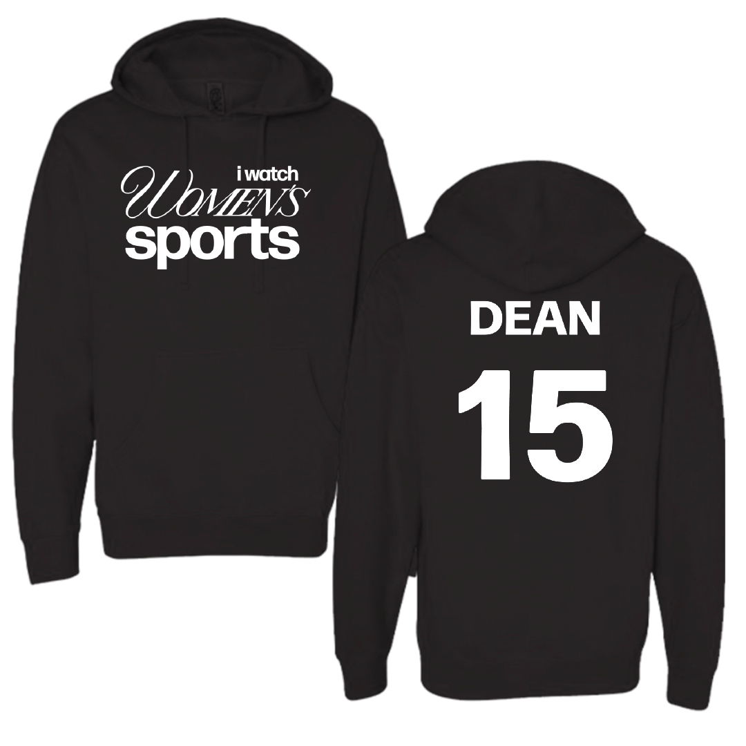 University of Illinois Volleyball Black WHM Hoodie - #15 Gabby Dean