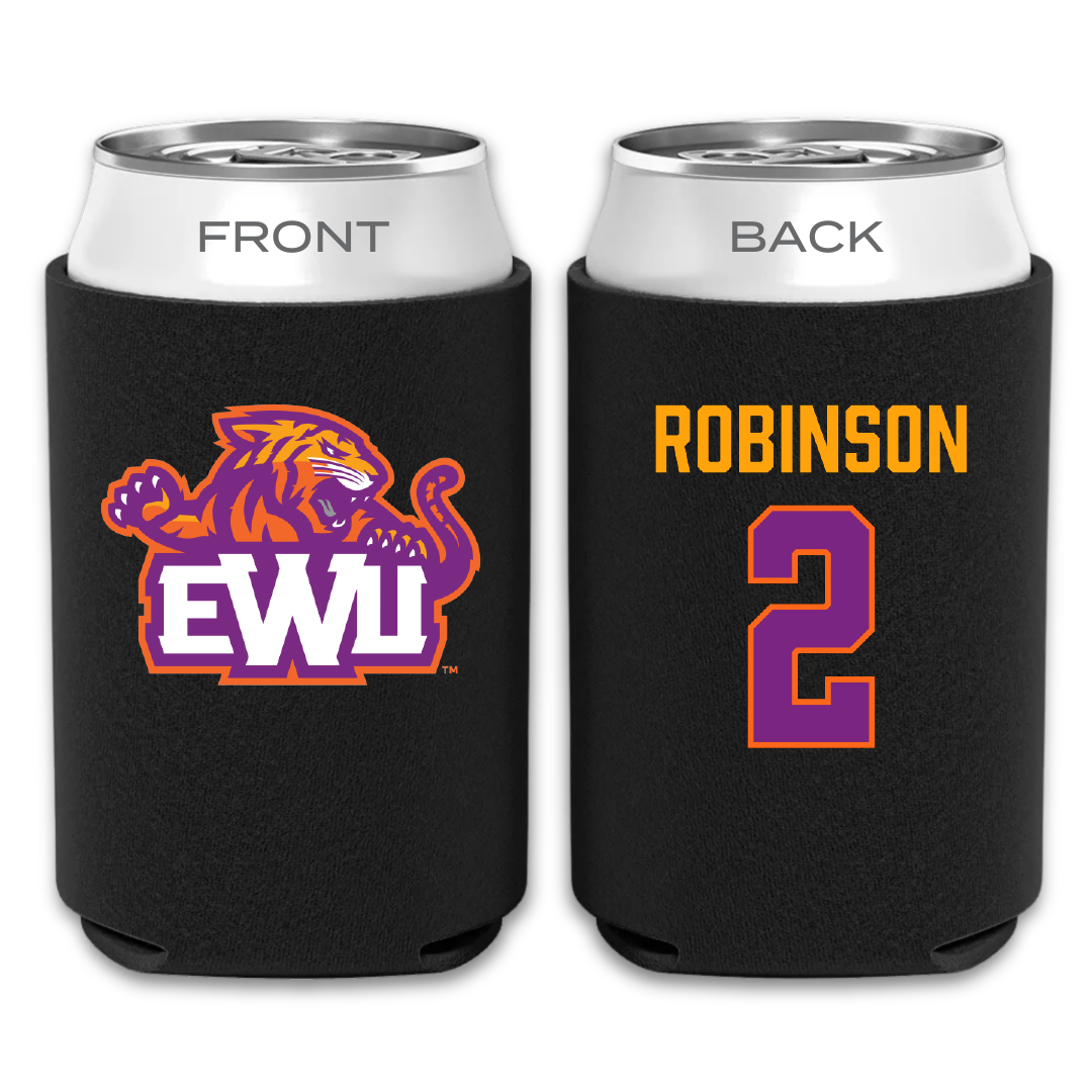 Edward Waters University Softball Black Can Cooler - #2 Jahliyah Robinson