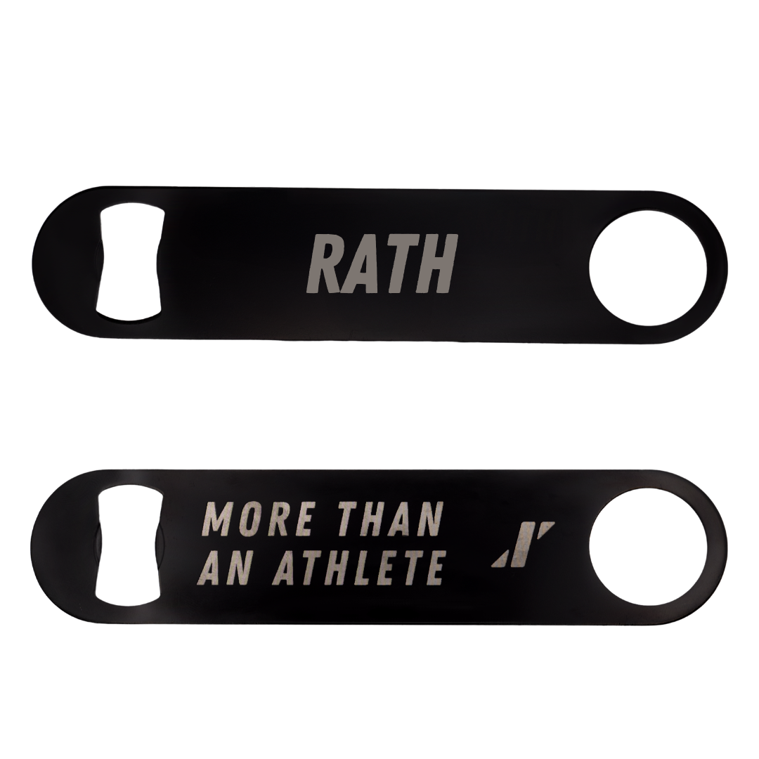 University of South Alabama Tennis Black Bottle Opener - Ava Rath