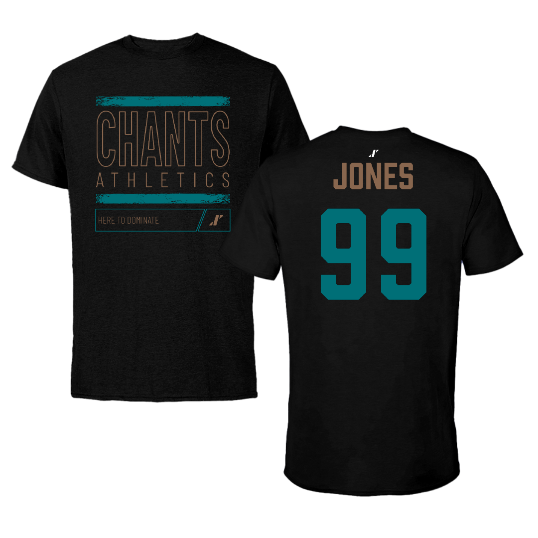Coastal Carolina University Softball Black Dominate Tee - #99 Savannah Jones