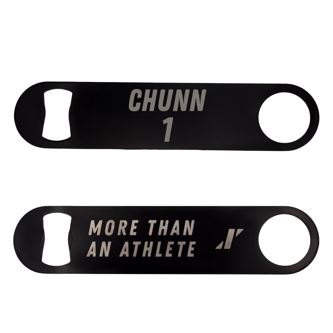 Soccer Black Bottle Opener - #1 Ainsley Chunn
