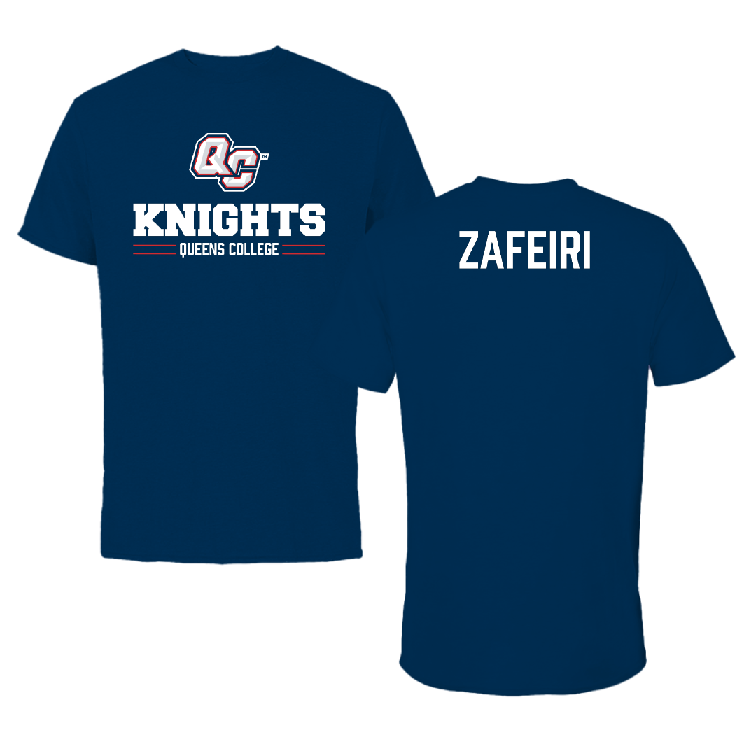 Queens College (New York) Tennis (W) Navy General Performance Tee - Lydia Zafeiri