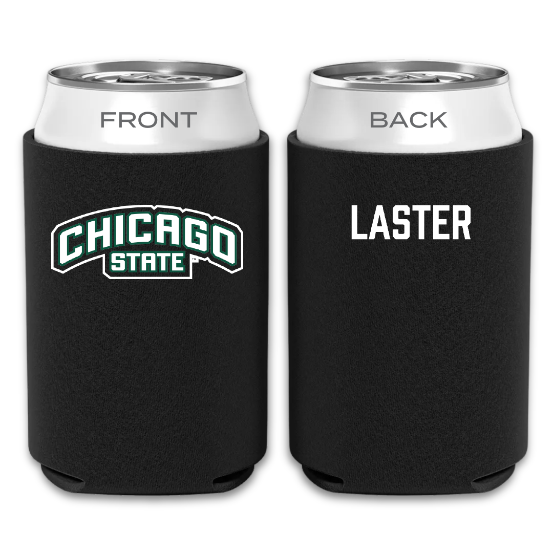 Chicago State University TF and XC Black Can Cooler - Jaden Laster