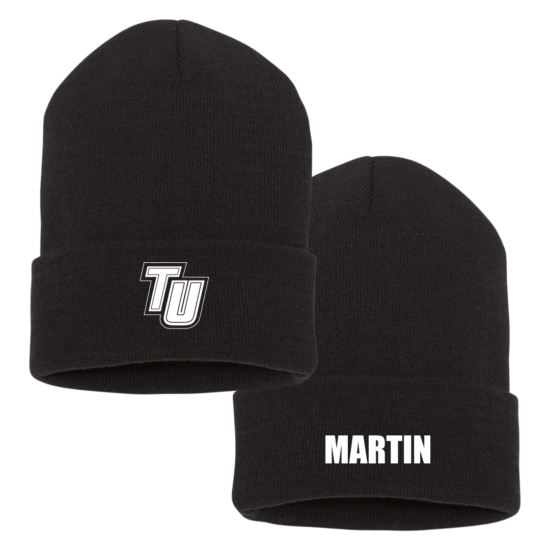 Tusculum University Lacrosse (W) Black Beanie - #2 Paige Martin