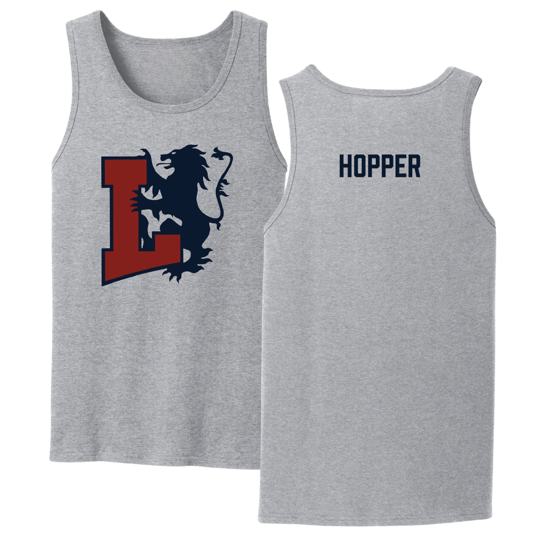 Lyon College Golf (M) Sport Gray Tank Top - Robert Hopper