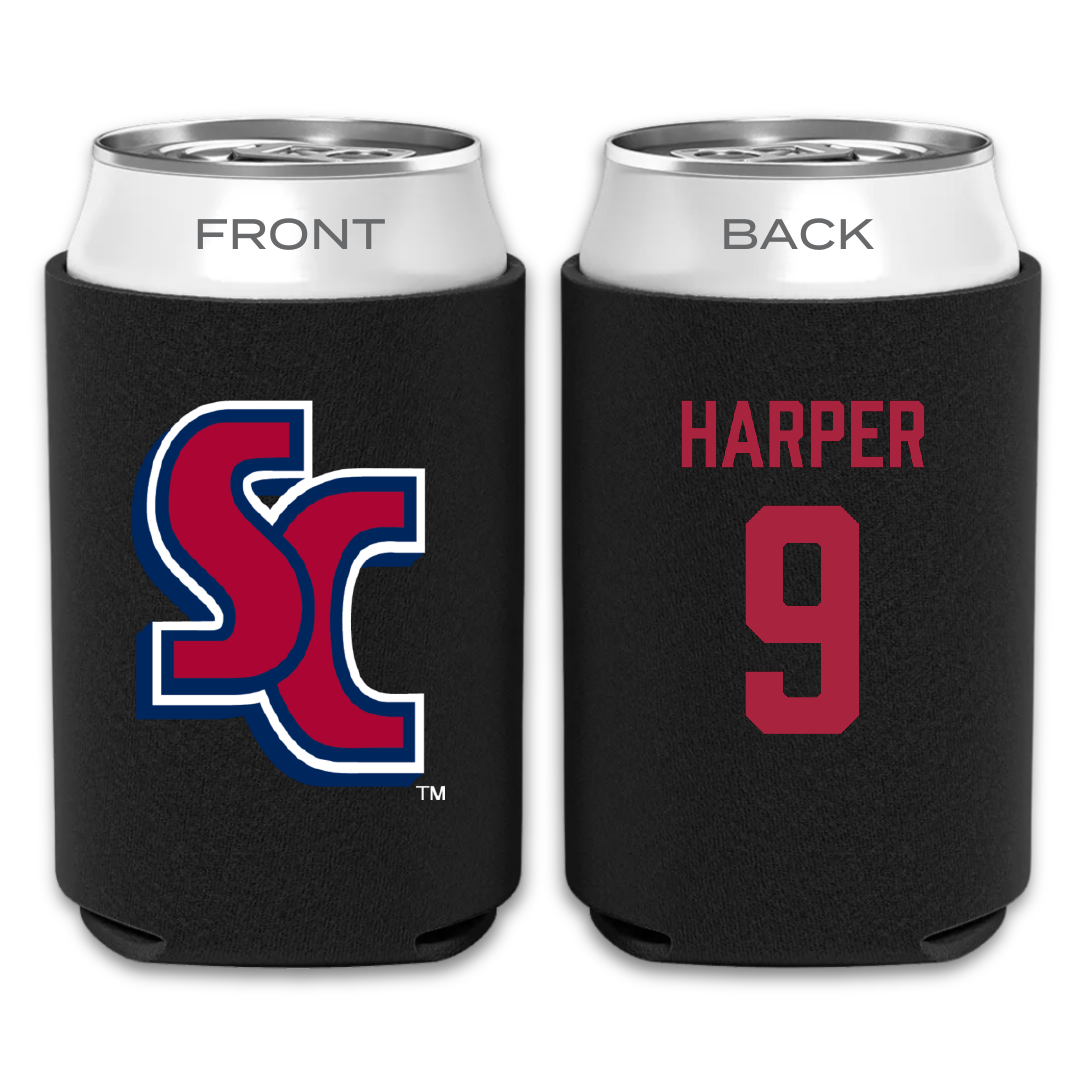 Sterling College Football Black Can Cooler - #9 Jordan Harper