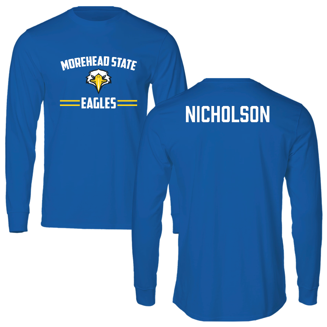 Morehead State University Cheer Blue General Long Sleeve - Daniel Nicholson