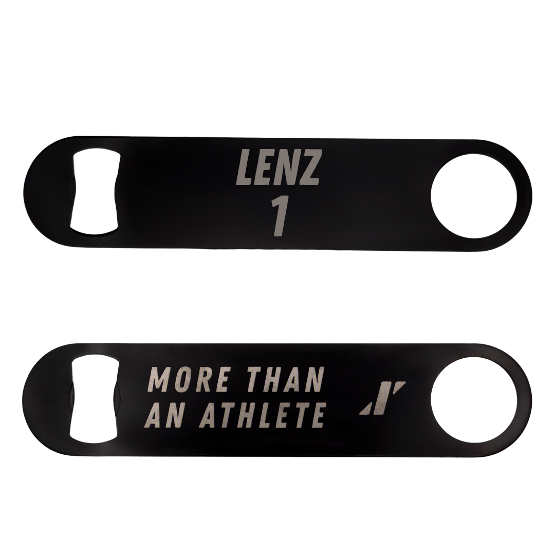 North Dakota State University Basketball Black Bottle Opener - #1 Molly Lenz