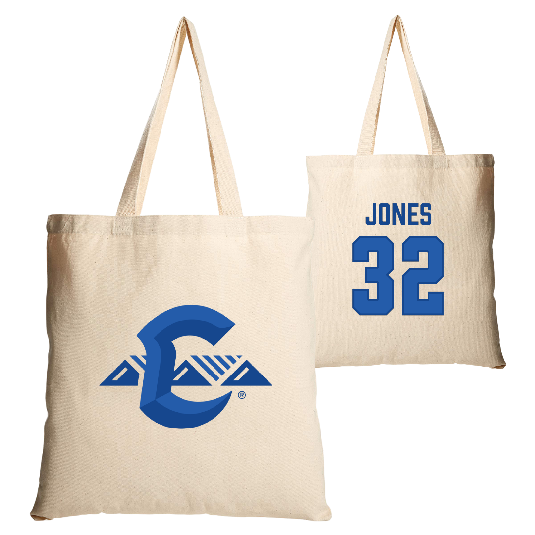 Chaminade University Basketball Tan Canvas Tote Bag - #32 Kali Jones