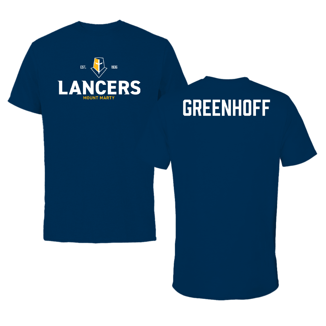 Mount Marty University Golf Navy General Tee - Abigail Greenhoff