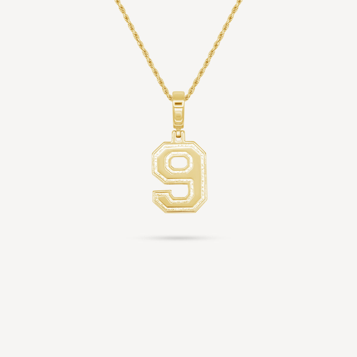 Gold Presidents Pendant and Chain - #9 Hailey Ebert