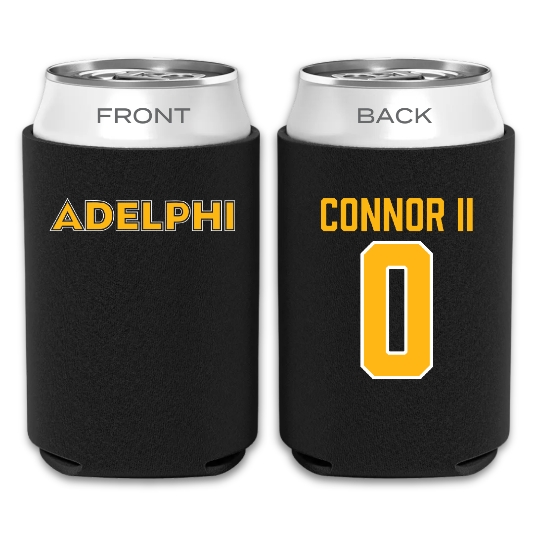 Adelphi University Basketball Black Can Cooler - #0 Al-Fatir Connor II