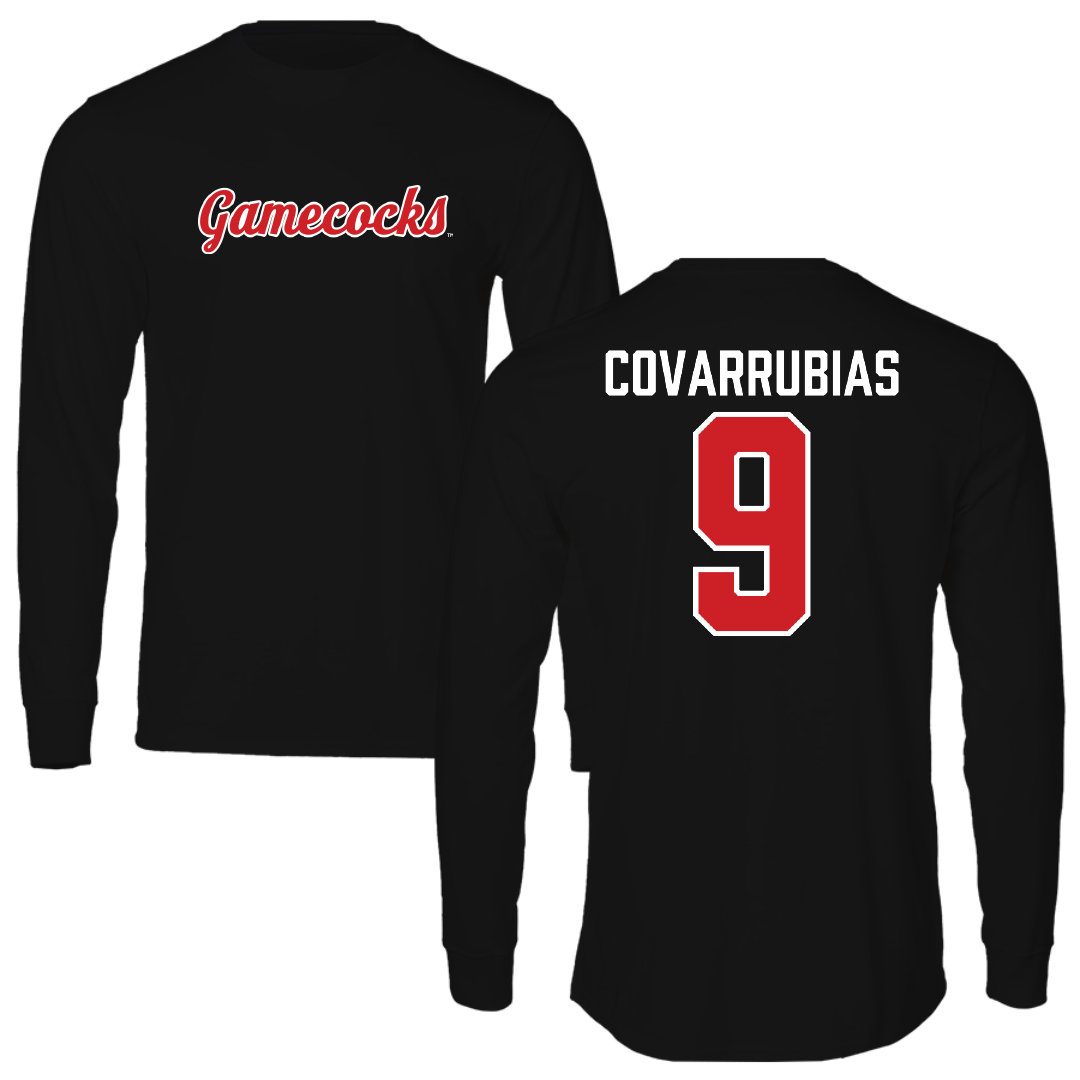 Jacksonville State University Bowling Black Performance Long Sleeve - #9 Keyla Covarrubias