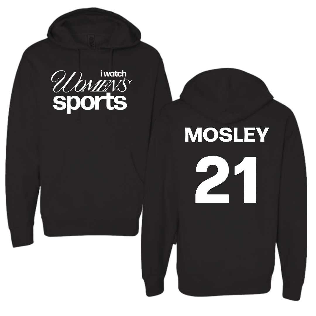 University of Illinois Softball Black WHM Hoodie - #21 Delaney Mosley