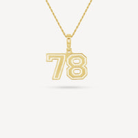 Gold Presidents Pendant and Chain - #78 Stephen Walls