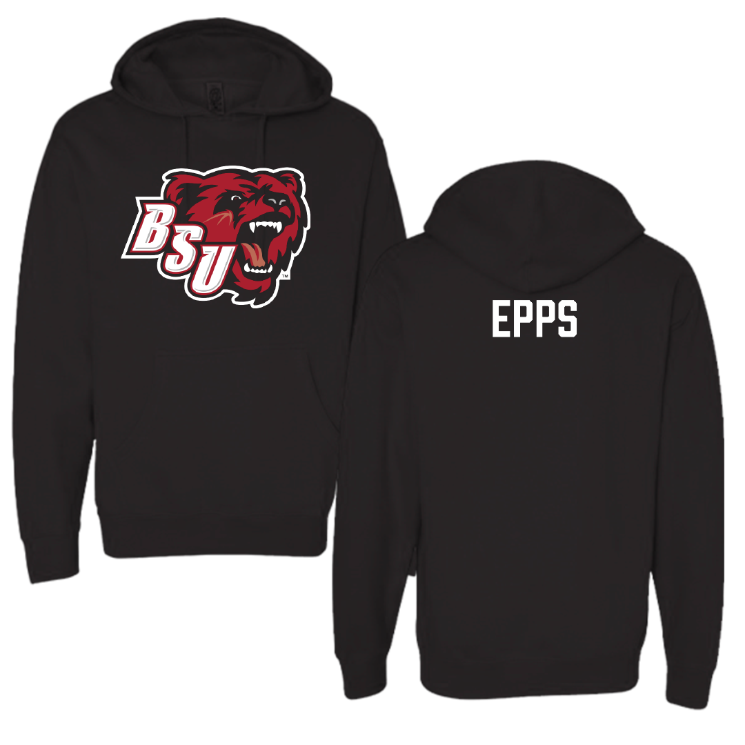 Bridgewater State University TF and XC Black Hoodie - Javon Epps