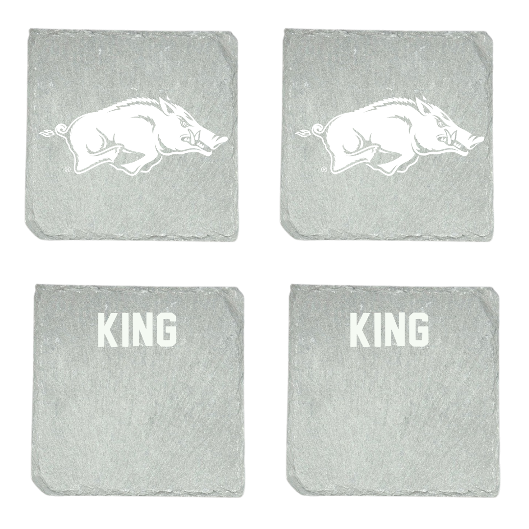 University of Arkansas Cheer Stone Coaster (4 Pack)  - Avery King