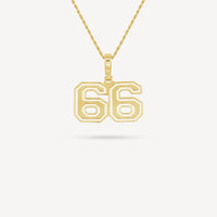 Gold Presidents Pendant and Chain - #66 Giovani Zaragoza