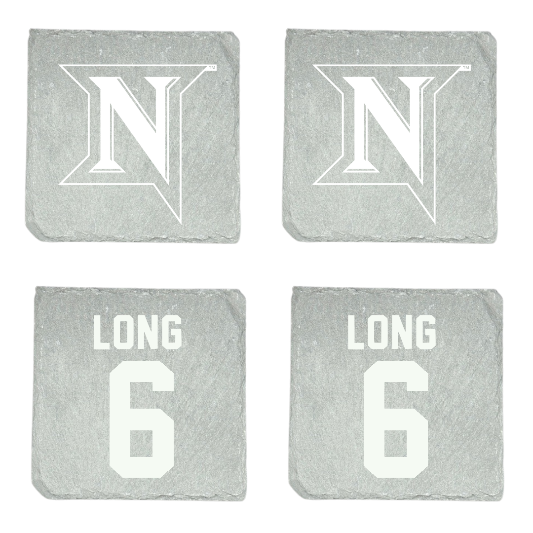 Northampton Community College Volleyball (M) Stone Coaster (4 Pack)  - #6 Calvin Long