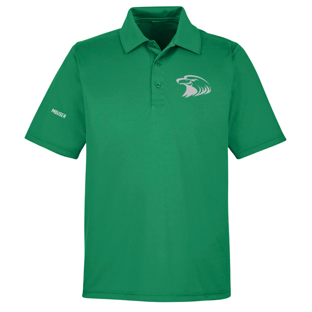 Central Methodist University Wrestling (W) Green Polo - Lily Mouser