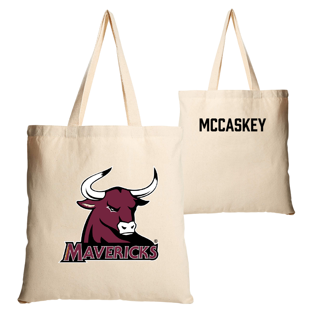 Colorado Mesa University Cheer Tan Canvas Tote Bag - Kaylee McCaskey