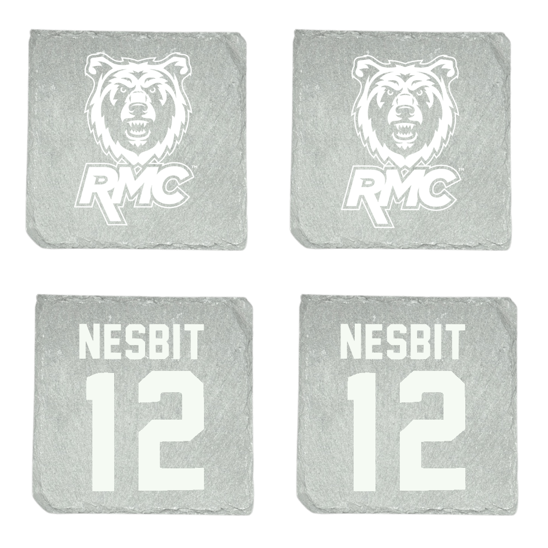 Rocky Mountain College Basketball (M) Stone Coaster (4 Pack)  - #12 Omari Nesbit