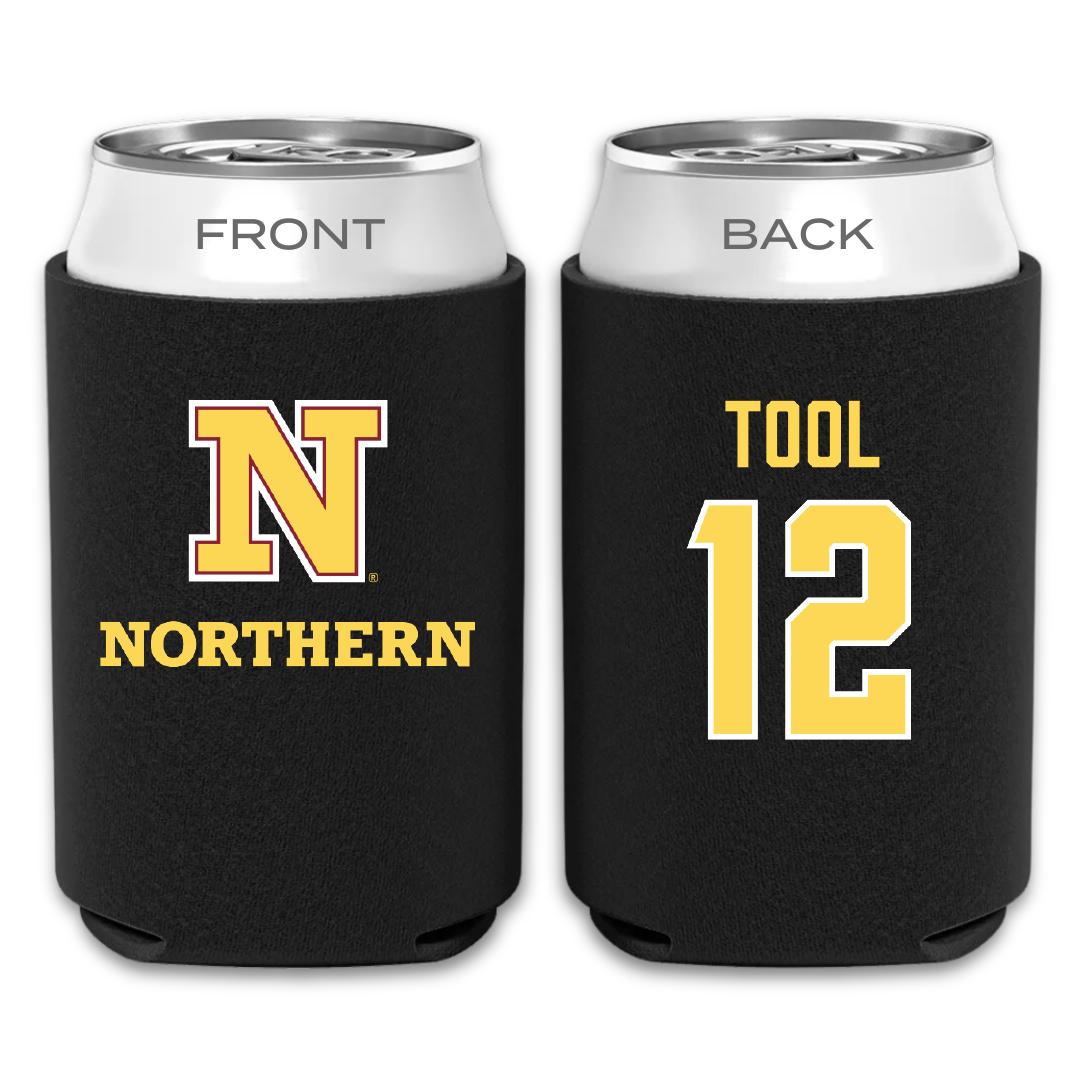 Northern State University Basketball Black Can Cooler - #12 Taylor Tool