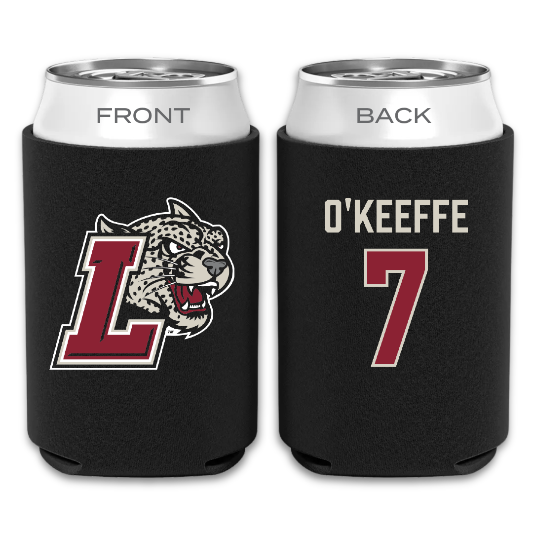 Lafayette College Softball Black Can Cooler - #7 Jocelyn O'Keeffe