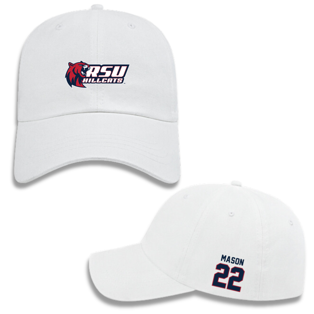 Rogers State University Basketball (M) White Hat - #22 Andrew Mason