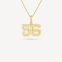 Gold Presidents Pendant and Chain - #56 Mikayla Colon