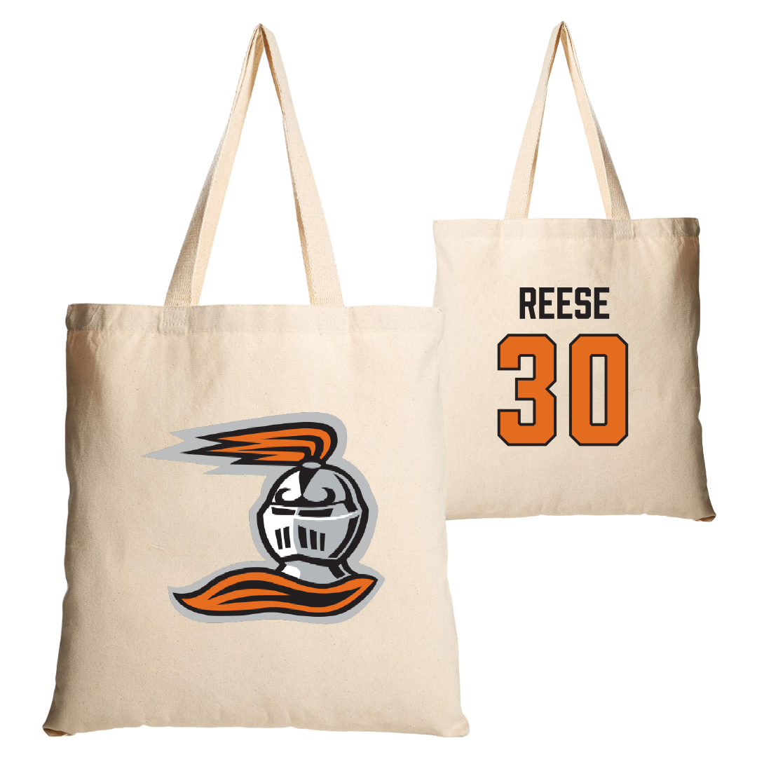 Heidelberg University Baseball Tan Canvas Tote Bag - #30 Luke Reese